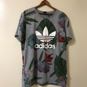 Adidas Botanical Garden Short Sleeve Tee Shirt
